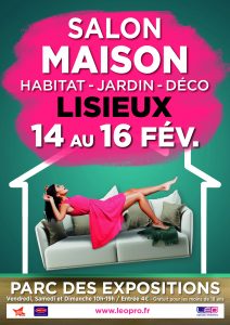 Retrouvez-nous au Salon Maison de Lisieux 2025 ! Du 14 au 16 février 2025.