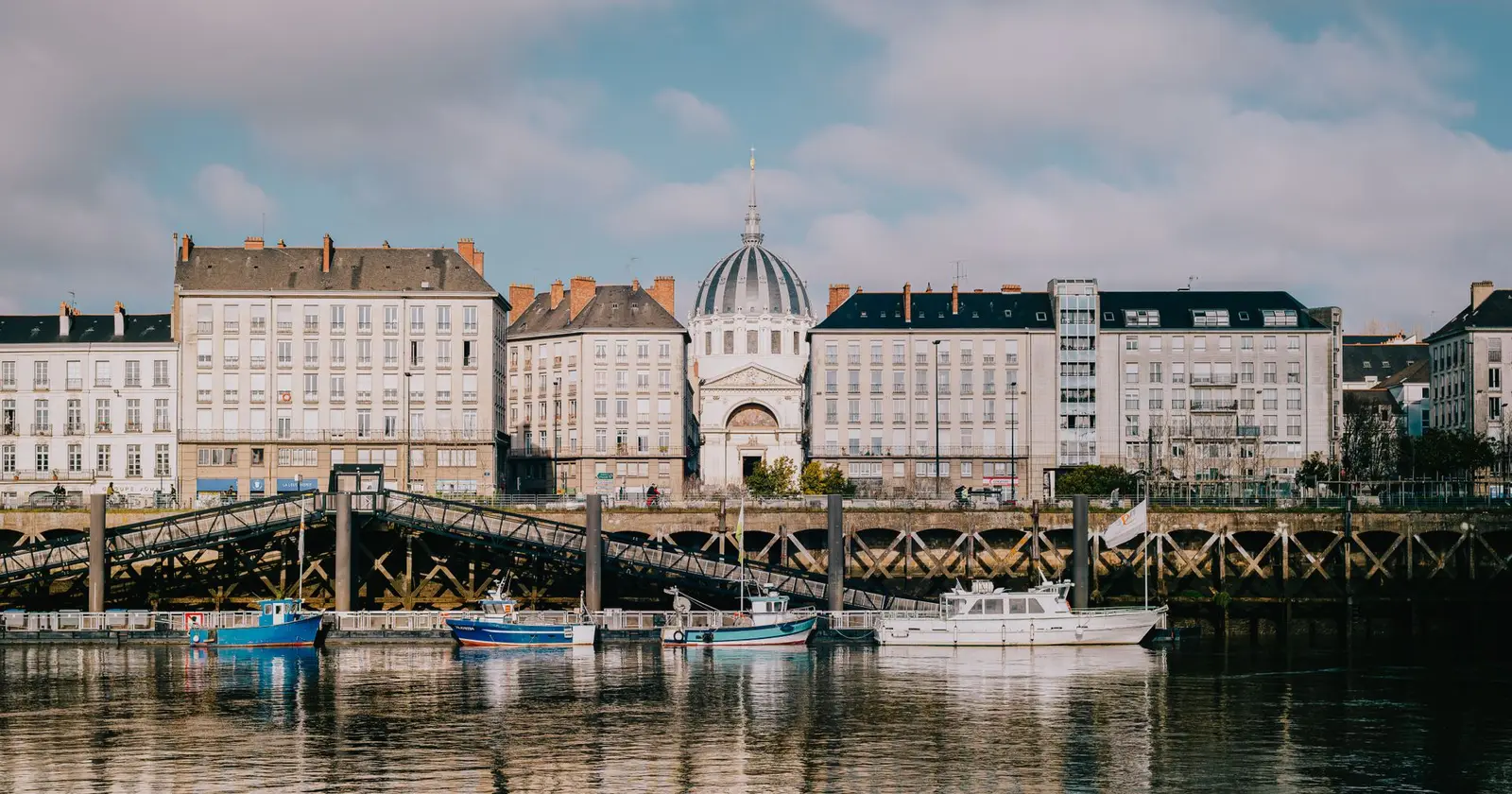Les quais de la Loire à Nantes