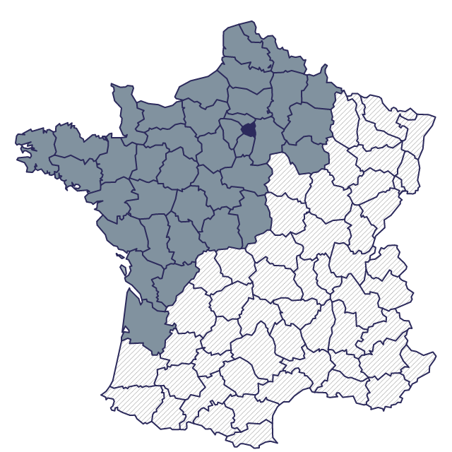 ETC intervient dans une grande partie de la France